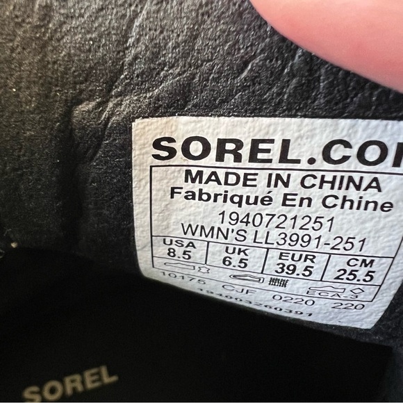 SOREL Joan Of Arctic Wedge II Boot Size 8.5 EUC Tan - Picture 8 of 10